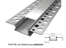 2x LED Aluminium Profil