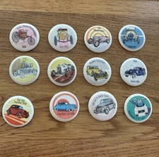 Coca Cola Knibbelbilder MEILENSTEINE DER VERKEHRSGESCHICHTE Zu Land Komplett