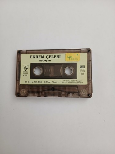 Ekrem celebi nedeyim - nedeyim, kaset