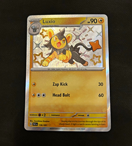 Pokémon tcg luxio 136 - pokémon, 136/091