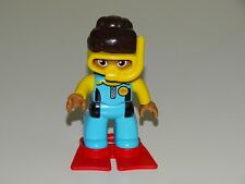 Lego Duplo Figur frau Taucher
