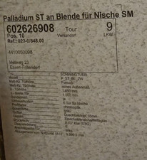 Dusar Palladium Glas-Duschabtrennung Schwingtür mit Seitenteil für Nische 150 cm