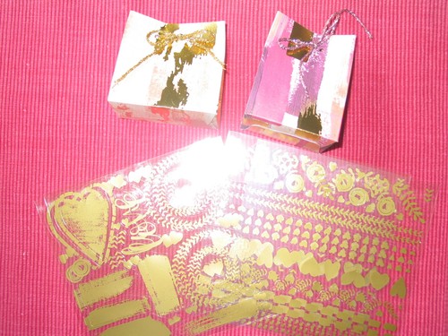 Sticker gold hochze taufe - sticker,