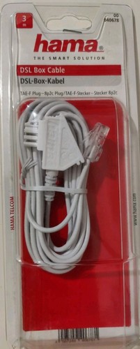 Hama telcom anschlusskabel - hama,