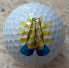 Golfball Logo | Hände | Sammlerstück | Geschenk | Rare