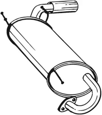 Endschalldämpfer 171 003 - endschalldämpfer, 171-003