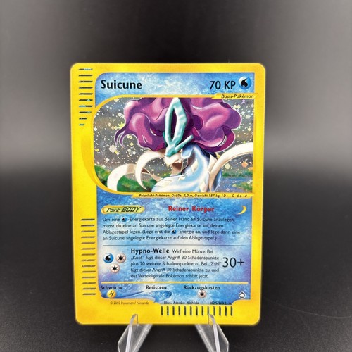 Suicune h25 h32 holo aquapolis - suicune, h25/h32