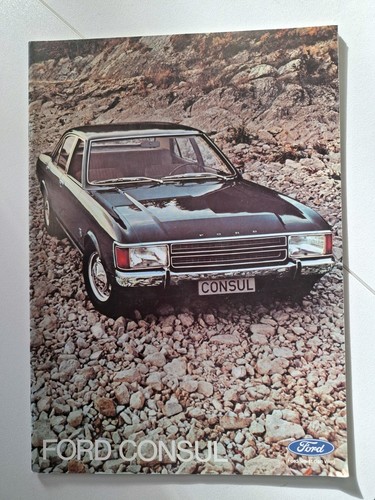 Prospekt brochure ford consul - brochure,
