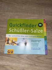 GU Buch Quickfinder Schüßler Salze 2007