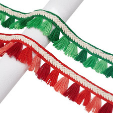 2 Farben 1 1/2 Zoll Grün Rot