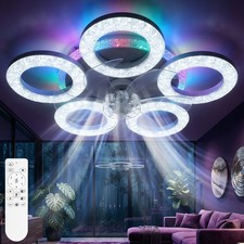 LED Ventilator Deckenleuchte
