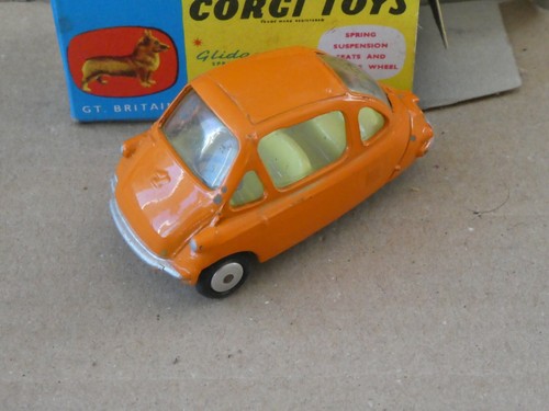 Corgi heinkel orange bubble - heinkel,