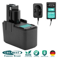 3500mAh 9,6V Ni-MH Akku/Ladegerät für Bosch BAT001 BH-974N PSR PSB PBM 9.6VES-2