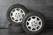 Original Mercedes E-Klasse w124 Alufelgen Conti 8mm Winterreifen 205 60 r15