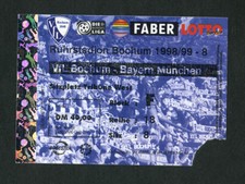 1998/99 --- VfL Bochum - FC Bayern München --- Bundesliga - Ticket