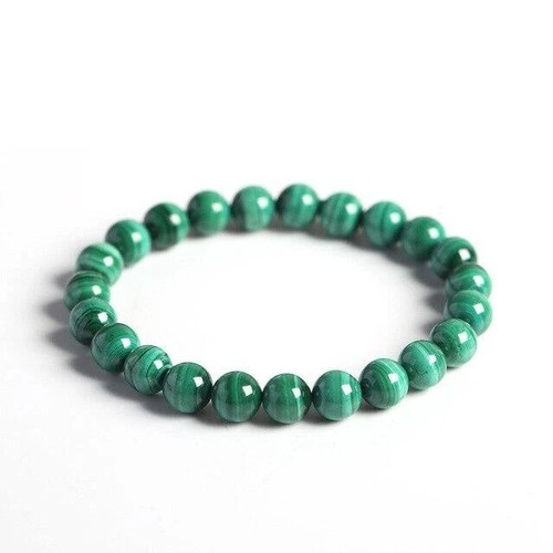 Malachit armband 12mm - 6,