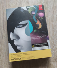 Adobe CS6 Design Standard Windows deutsch • Education • Vollversion • Box & DVDs