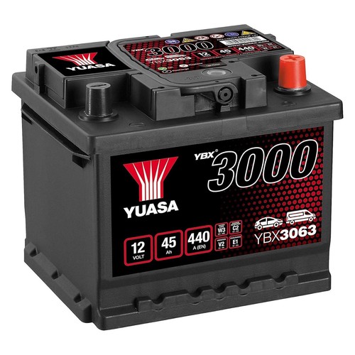 Autobatterie ybx3063 12v 45ah - autobatterie,
