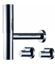 hansgrohe Flowstar Ablauf Designsifon Sifon Siphon 11/4" mit Eckventilschuber 