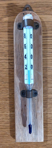 Vintage thermometer auf - vintage,