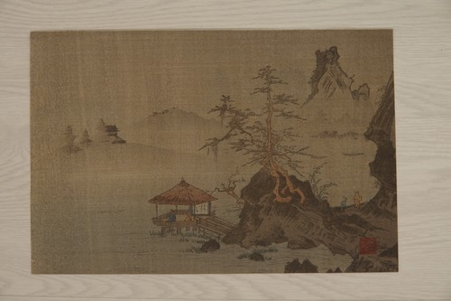 Japanischer holzschnitt ukiyoe - japanischer,