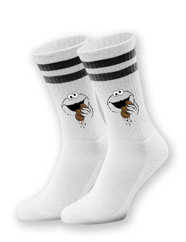Unisex socken cookie monster - cookie,