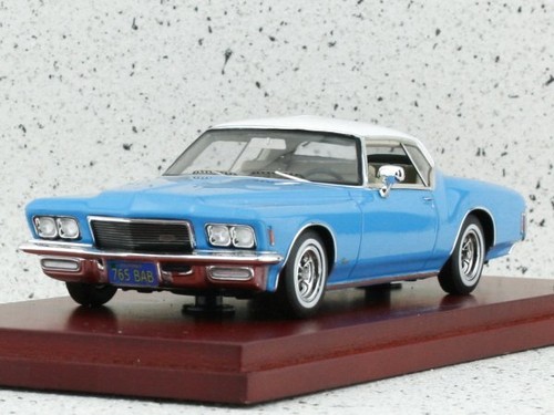 Buick riviera 1971 blue - -,