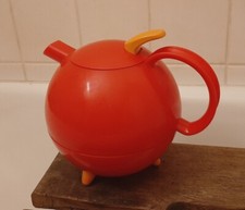 Rar! Vintage Leifheit Hans Slany Design Galileo Thermoskanne Tee/Kaffee Germany 