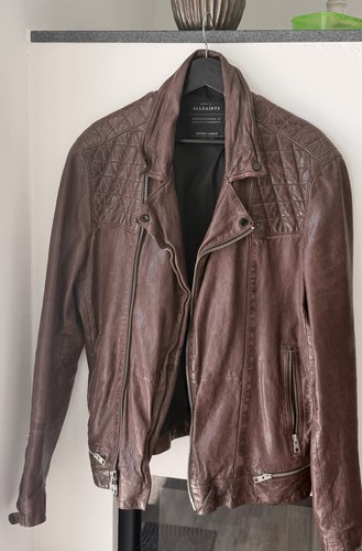 All saints lederjacke herren - all,