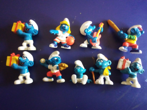 Konvolut schlumpffiguren - konvolut,