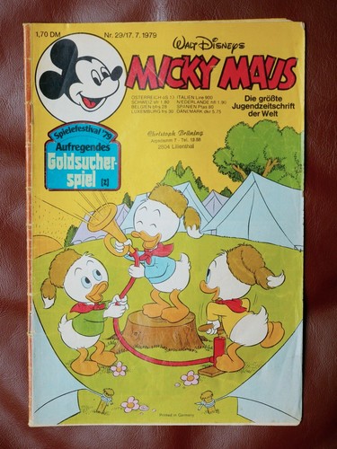 Micky maus heft aus - micky,