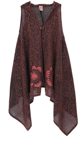 Boho kaftan mantel langer - boho, mantel,