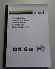 Ersatzteilliste Deutz DX 6.05