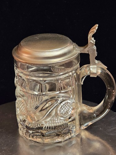 Vintage glas bierkrug - glas-bierkrug, mit