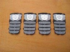 Siemens CF62, Tastaturmatte, 4 Stück, Silber, gebraucht, Original