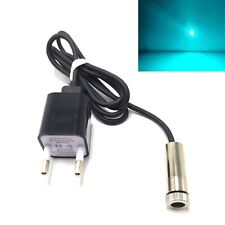 Fokussierbares 488nm 30mW Punkt Cyan Blaues Laserdiodenmodul  mit USB-Adapter