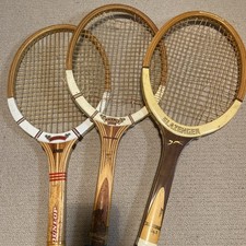 Vintage Dunlop Maxply & Slazenger Challenge 1 Tennisschläger Konvolut England