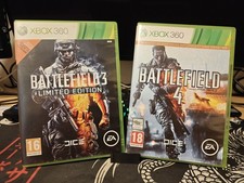 Battlefield 3 Limited Edtion & Battlefield 4 Microsoft Xbox 360 OVP