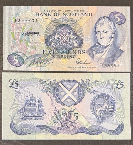 Bank scotland 5 - scotland**, *5£