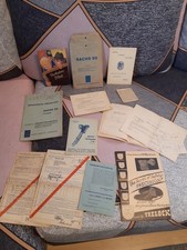 Sammlung SACHS 50 Preisliste, Versicherungsscheine, Ersatzteile, Dokumente Etc !