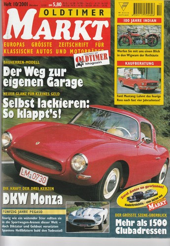 Oldtimer markt 2001 - markt, 10/2001