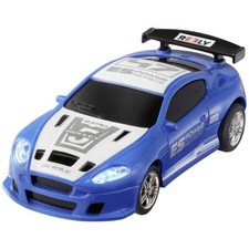 Reely Mini Racer Blau-Weiß Brushed 1:64 RC Modellauto Elektro Straßenmodell