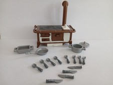 PLAYMOBIL Puppenhaus NOSTALGIE - HERD mit ZUBEHÖR für KÜCHE und SCHLOSS NEU  -