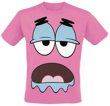 SpongeBob Schwammkopf T-Shirt Herren Patrick Big Face pink