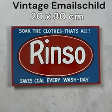 Vintage Alt UK Rinso Emaille