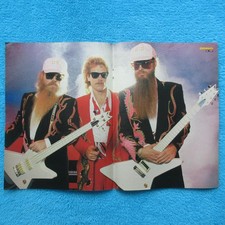 ZZ TOP POSTER BRAVO  2 Seiten