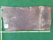 Rindsleder gewachst braun rustikal ca.6mm dick Lederrest zur Auswahl