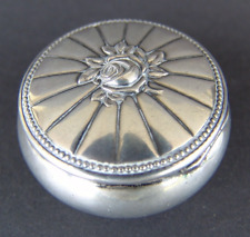 800 SILBER DOSE MIT SCHARNIER