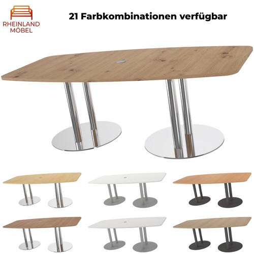 Konferenztisch konti 220x103cm - konti,