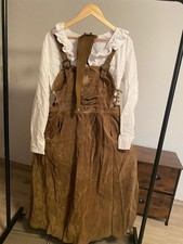 Oktoberfest Kostüm /Landhaus/ Dirndl/Rock/Bluse /Gürtel  S E T